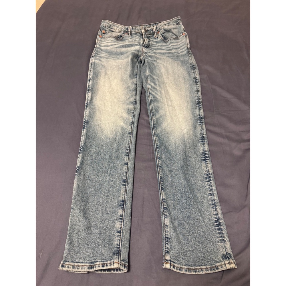 American Eagle AirFlex+ Jeans Men 28x30 Med Wash Denim Straight Relax Y2K Skater